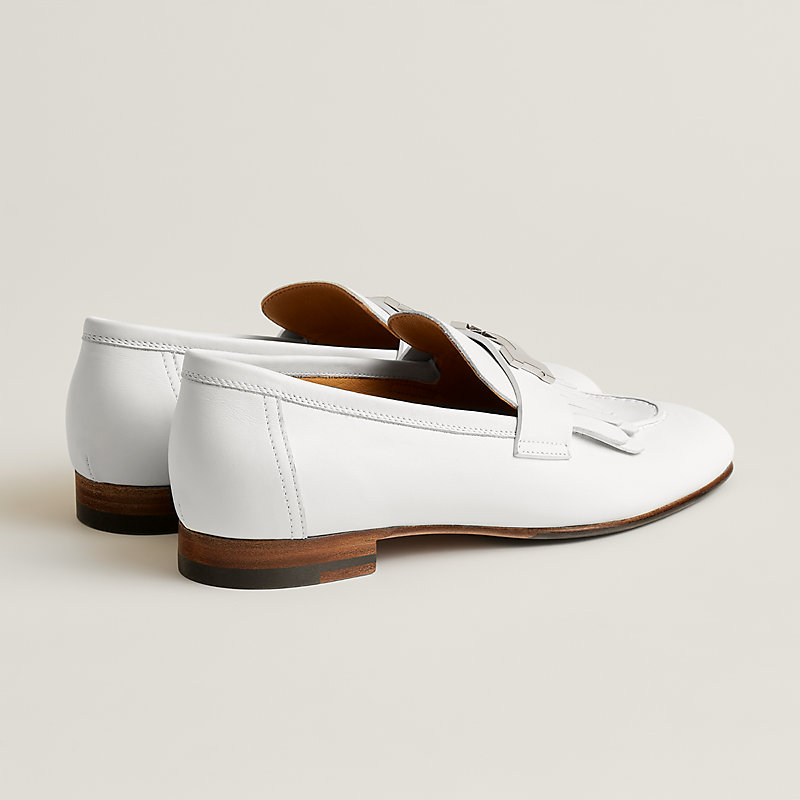 Royal loafer - White | Hermès Belgium